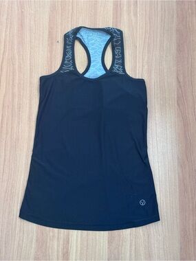 Yogo Athletica Black Racerback Athletic Tank Top XS